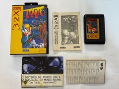 Sega 32X : Tempo Mega 32X Tectoy Complete Box Manual Poster Papers