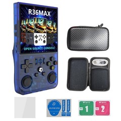 R36MAX Gaming Console, 4-inch HD IPS Screen Handheld Game Consoles with 4000m…