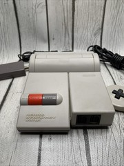 Nintendo NES-101 Top Loader Console Bundle w/ Dogbone Controller Cable Untested