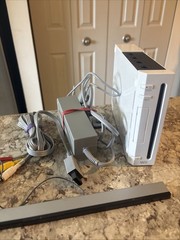 Nintendo Wii Video Game Console (RVL001USA) With All Cables Parts/Repair
