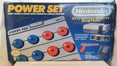 NES Power Set- Complete in Box- Orange Zapper- Console has new 72-Pin Connector