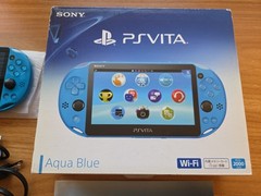 PS Vita Aqua Blue PCH 2000 Za23 Console Charger PSV Slim [BOX]
