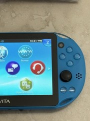 Sony PS Vita PCH-2000 Complete In Box – Aqua Blue 8GB Very Good Condition