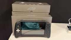 7 inch large screen PowKiddy arcade handheld with IPS (no games)