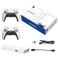 4K 128G HDMI TV Video Game Stick M15 Gaming Console Gamepad 2 Wireless Controlle