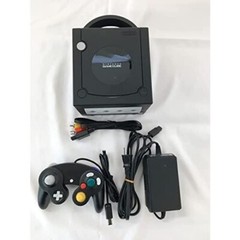 Used-Nintendo GameCube Console Controller set DOL-001 Black JPN Region Version