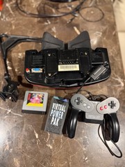 Virtual Boy + VGA Out “Virtual Tap”soldered Eye Patch Ribbons,SSF Lens&recapped