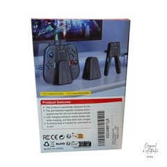 Charging Grip with Detachable Dock for Nintendo Switch 2 / NS2 – USB-C – NIB