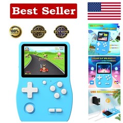 Kid’s Handheld Game Console with 139 Games – Mini Travel Electronic Toy, Blue