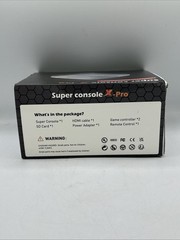 Super Console-X Pro 4K HDMI WiFi Retro HD Video Game Console Over 3000 FOR PARTS