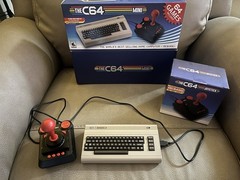 Retro Games The C64 Mini Console Videogames Std C64 Colors- RGL001 Tested