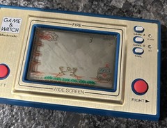 VTG Nintendo Game and Watch FIRE Wide Screen FR-27 1981 – Works