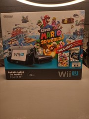 Nintendo WiiU Super Mario 3D World Deluxe Set Full Set With New Box