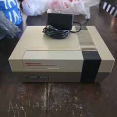 Nintendo Entertainment System NES Console NES-001 Gray w/ oem power cord WORKS