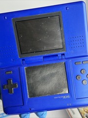 Nintendo DS NTR-001 w Box Charger Mario Party Yoshi’s Island & More TESTED/WORKS