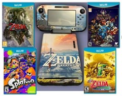 Nintendo Wii U 32GB Black Console Deluxe Set Bundle – BEST AVAILABLE!!