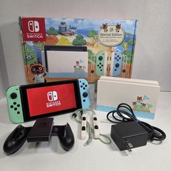 Nintendo Switch Animal Crossing Horizons Special Edition w/ Box – Factory Reset