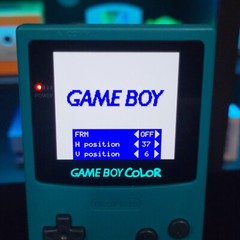 Teal Gameboy Color Console OLED Touch Screen GBC Game Boy