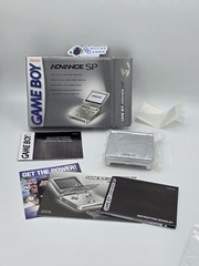 Nintendo GameBoy Advance SP System – Platinum Complete CIB CLEAN! *CCGHouse* VD