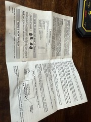 Used 1981 COLECO MIDWAY No. 2390 PAC-MAN Instruction Booklet & Power Cord!