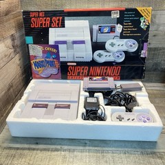 Original Super Nintendo Entertainment System w Original Box, Proof of Purchase