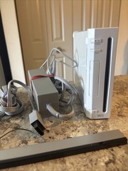 Nintendo Wii Video Game Console (RVL001USA) With All Cables Parts/Repair