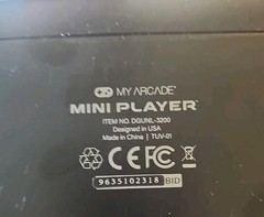 My Arcade Data East Classics Mini Player 10″ Inch Mini Arcade Machine Cabinet