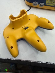 Nintendo 64 Pokémon Edition Pikachu Console Tested Working W Controller + Game