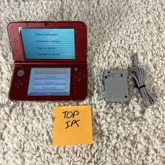Nintendo “New” 3DS XL Metallic Red Handheld Console System RED-001 Top IPS Works