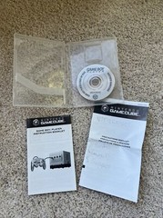 Nintendo GameCube Gameboy Player Start Up Disc With Case And Manual