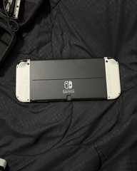 Nintendo Switch (OLED Model) Console White Joy-Con Dockable HDMI Bundle