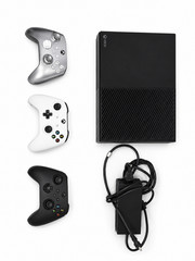 Microsoft Xbox One Console Lot 3 Controllers Power Brick Included