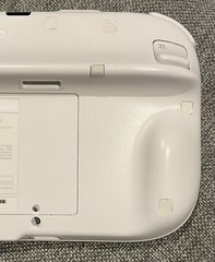 Nintendo Wii U White Gamepad WUP-010 ONLY FOR PARTS NOT WORKING