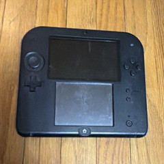 Nintendo 2DS Handheld System Touchscreen 1GB Region Free Black/Blue