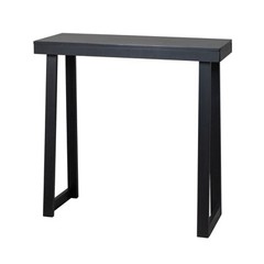 Console Table Wood with Storage Sofa Tables for Living Room Entryway Black