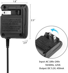 Gba Charger Gameboy Advance Sp Ac Adapter Nintendo Ds Console USB Power Cable