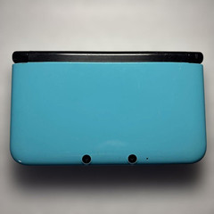 Nintendo 3DS LL XL Limited Pack Turquoise Black Console Tested Japan No Box