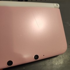 Nintendo 3DS XL White & Pink Handheld System w/Charger FREE Ship!