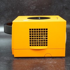 Nintendo GameCube Orange Console NTSC U-C/J Region Switch LED MOD From JAPAN