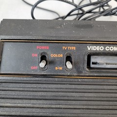 Atari Video Computer System Console 4-Switch Woodgrain CX-2600 Tested Works