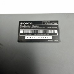 Sony Playstation Classic Gray SCPH-1000R With Power Cable & HDMI Cable – Tested