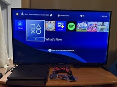 Sony PlayStation 4 Slim 1TB Black Console Bundle Controller and 32 inch TV