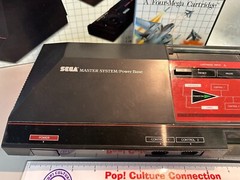 1988 Sega Master System Console In The Box With Game Clean Inv-1213