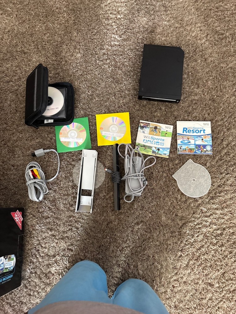 Nintendo Wii Wii Sports Resort Plus Console black