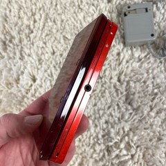 Nintendo 3DS Flame Red Handheld Console System CTR-001 Tested