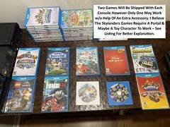 NINTENDO Wii U WUP-101(02) 32GB, WUP-001(02) 8GB Console + Bonus Games (hi2u)