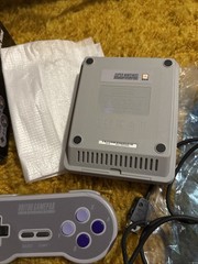 Super Nintendo Super Famicom Edition Classic Mini w/ Box 8bitdo Controllers *Mod