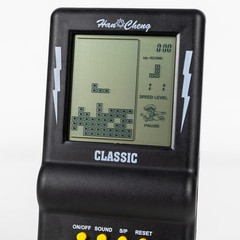 Handheld Brick Game Console,3.5-inch Large Screen Black Handheld Building Blo…