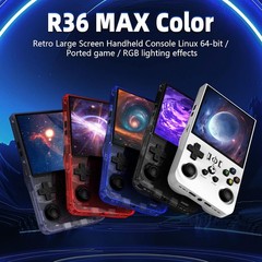 R36MAX Open Source Handheld 4.0 IPS Black 64GB