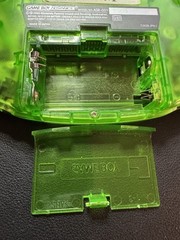 Nintendo Game Boy Advance Handheld Transparent Emerald Green AGB-001 2000 Tested